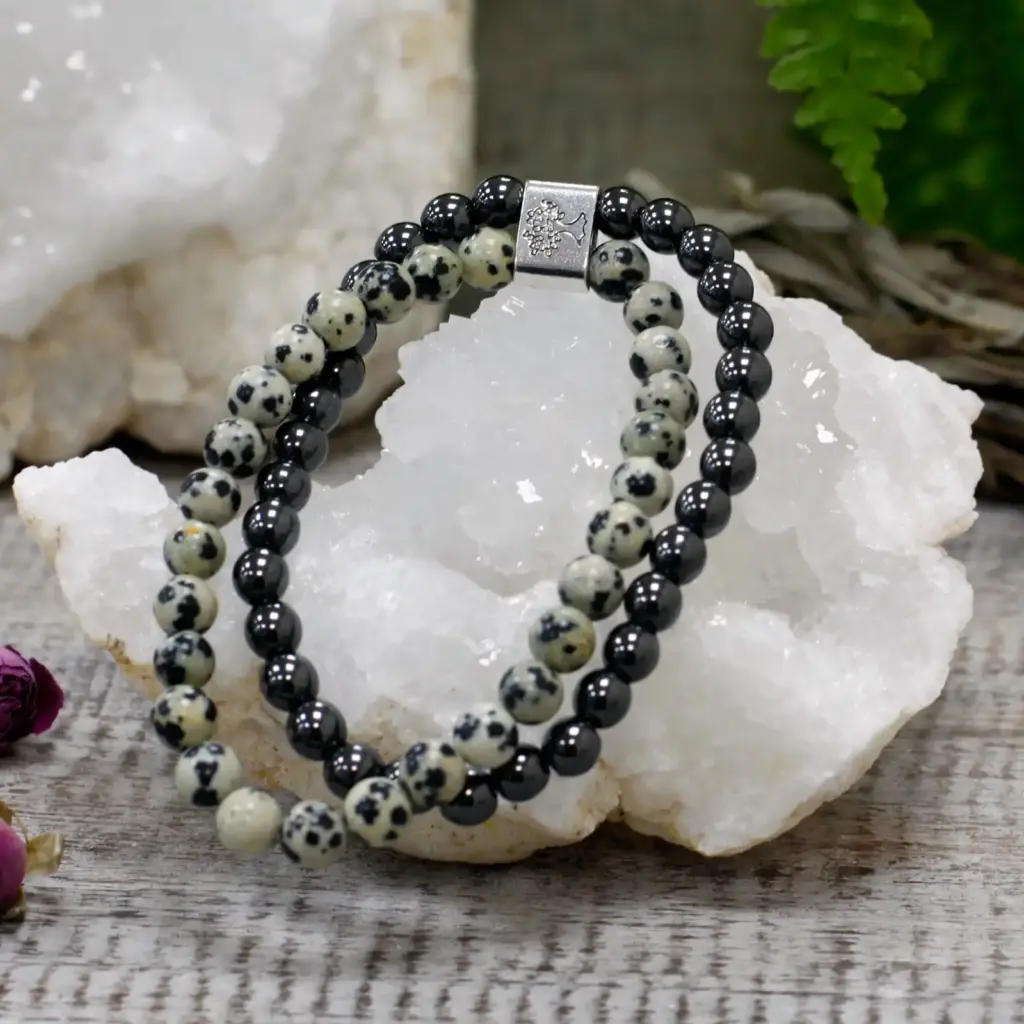 Magnetic Gemstone Bracelet – Dalmation Jasper | www.artisangoods.co.uk 5 Magnetic Gemstone Bracelet – Dalmation Jasper | www.artisangoods.co.uk 5