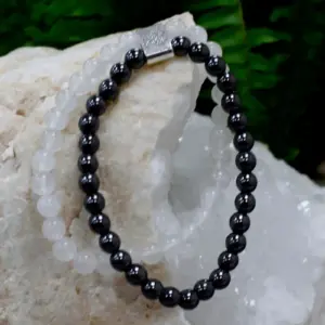 Magnetic Gemstone Bracelet – Rock Quartz | www.artisangoods.co.uk 6