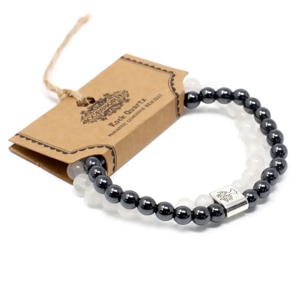 Magnetic Gemstone Bracelet – Rock Quartz | www.artisangoods.co.uk 2 Magnetic Gemstone Bracelet – Rock Quartz | www.artisangoods.co.uk 2