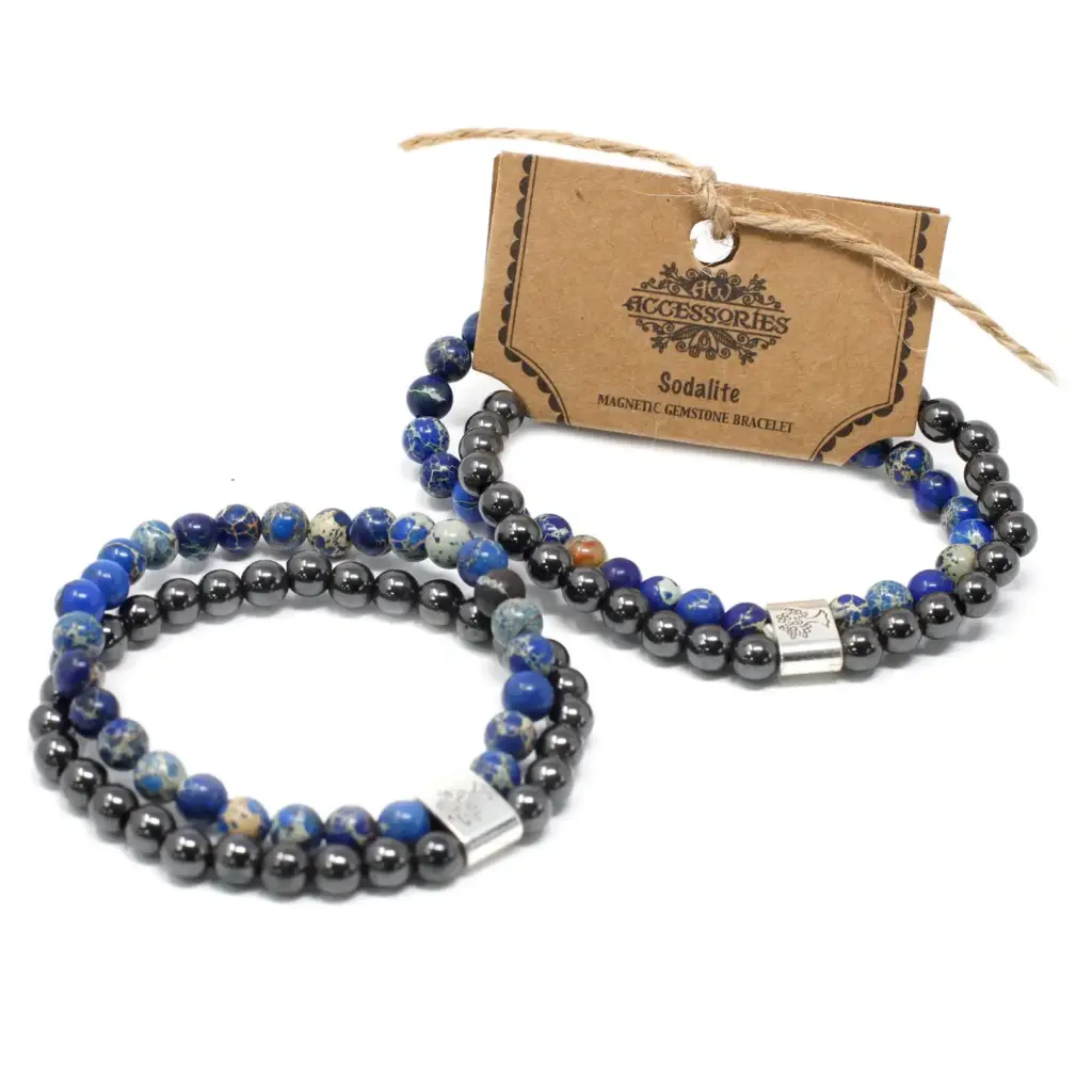 Magnetic Gemstone Bracelet – Sodalite | www.artisangoods.co.uk 3 Magnetic Gemstone Bracelet – Sodalite | www.artisangoods.co.uk 3