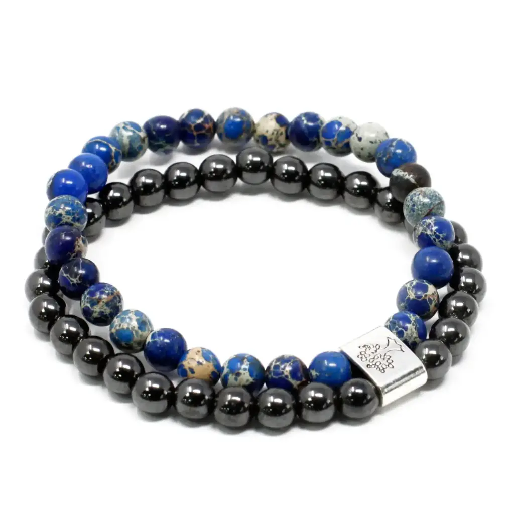 Magnetic Gemstone Bracelet – Sodalite | www.artisangoods.co.uk