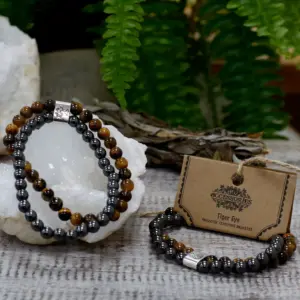 Magnetic Gemstone Bracelet – Tiger Eye | www.artisangoods.co.uk 4