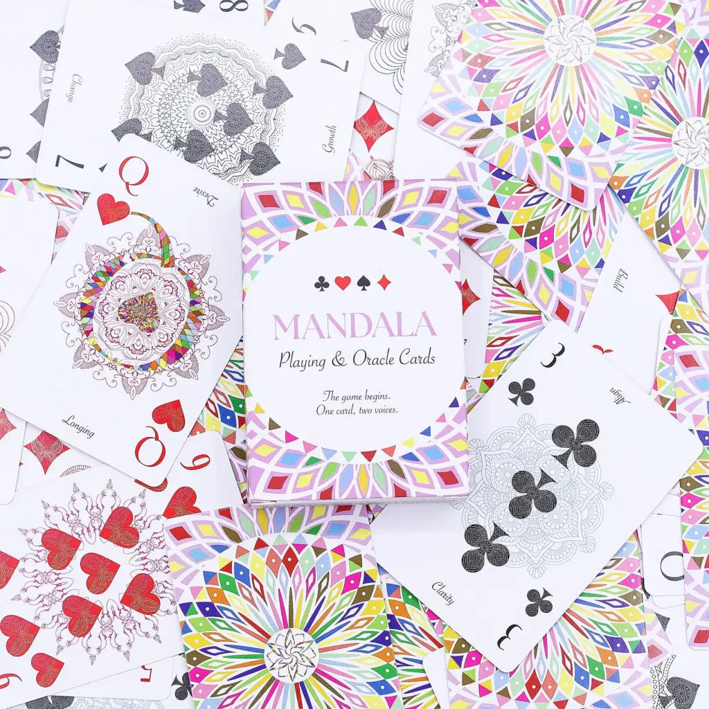 Mandala Playing & Oracle Cards – Kaleidoscope Symmetry | www.artisangoods.co.uk 5