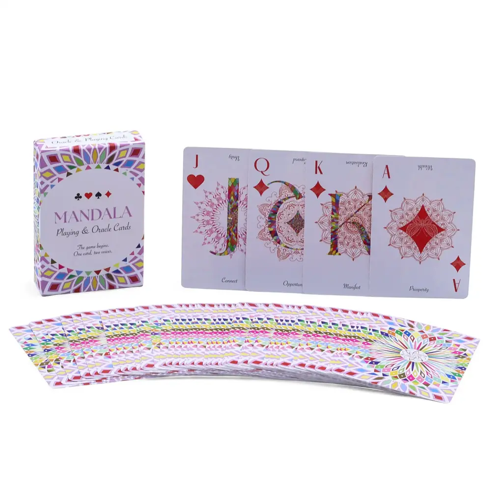 Mandala Playing & Oracle Cards – Kaleidoscope Symmetry | www.artisangoods.co.uk 6