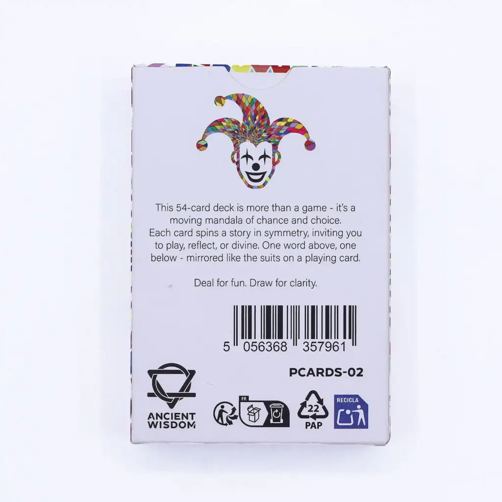 Mandala Playing & Oracle Cards – Kaleidoscope Symmetry | www.artisangoods.co.uk 2