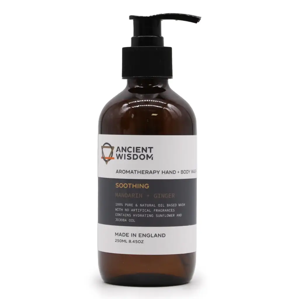 Mandarin & Ginger Hand & Body Wash 250ml | www.artisangoods.co.uk