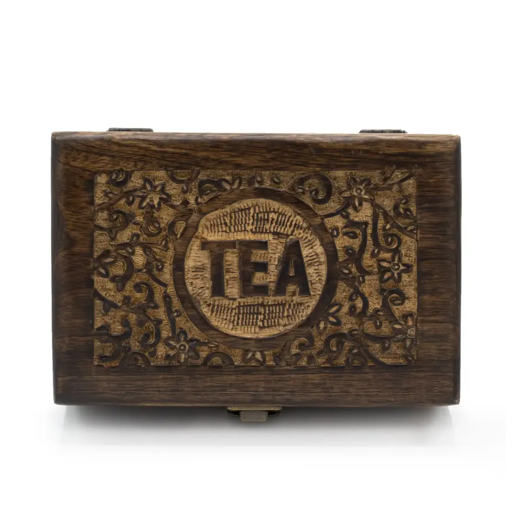 Mango Carved Tea Box – (6 compartments) | www.artisangoods.co.uk 4 Mango Carved Tea Box – (6 compartments) | www.artisangoods.co.uk 4