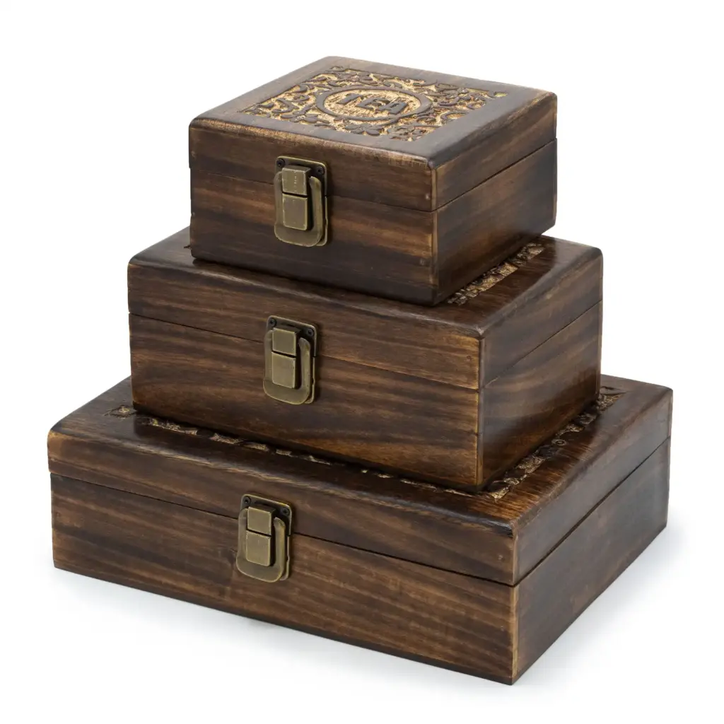 Mango Carved Tea Box – (6 compartments) | www.artisangoods.co.uk 2 Mango Carved Tea Box – (6 compartments) | www.artisangoods.co.uk 2