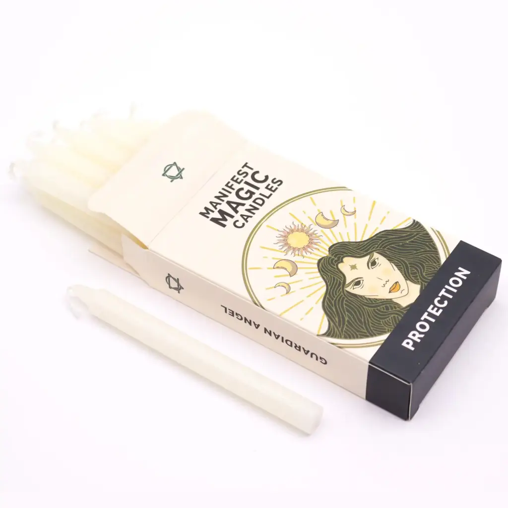 Manifest Magic Candles (pack of 12) – Ivory | www.artisangoods.co.uk 3 Manifest Magic Candles (pack of 12) – Ivory | www.artisangoods.co.uk 3