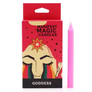 Manifest Magic Candles (pack of 12) – Pink | www.artisangoods.co.uk Manifest Magic Candles (pack of 12) – Pink | www.artisangoods.co.uk 1