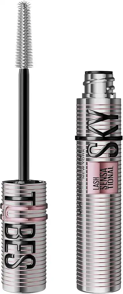 Maybelline Lash Sensational Sky High Tubes Mascara, Black, 7.2 ml