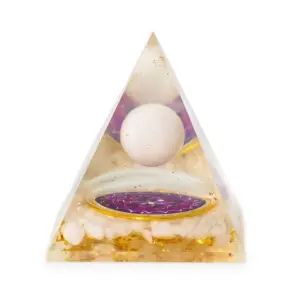 Med Organite Pryamids 7x6cm – Floating Quatz Sphere – Quatz Chunks | www.artisangoods.co.uk 4