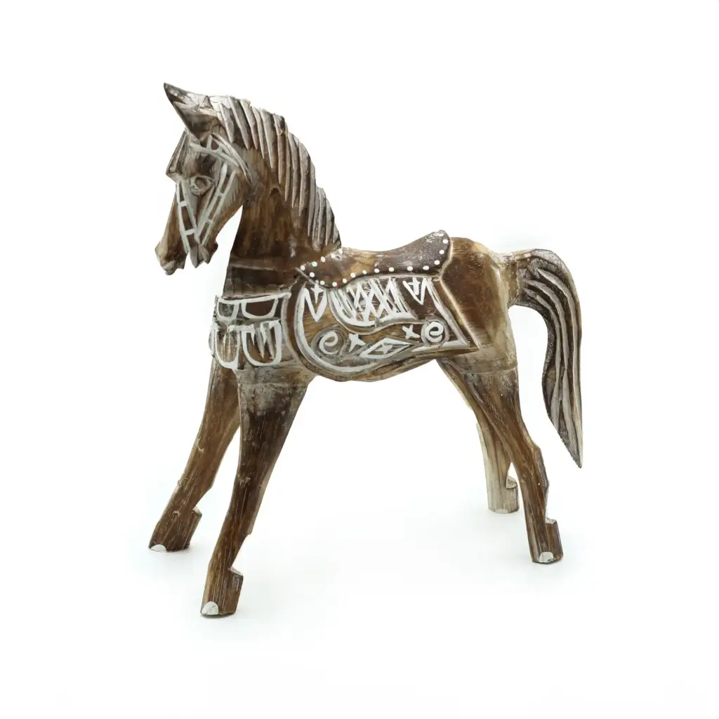 Medium Antique Horse 25 cm | www.artisangoods.co.uk