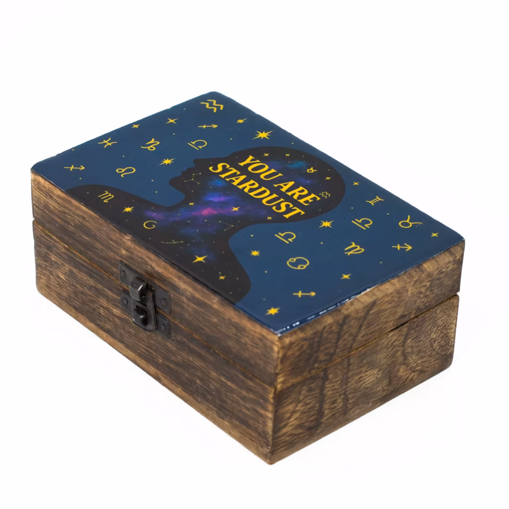 Medium Enamelled Box – You are Stardust | www.artisangoods.co.uk 2 Medium Enamelled Box – You are Stardust | www.artisangoods.co.uk 2