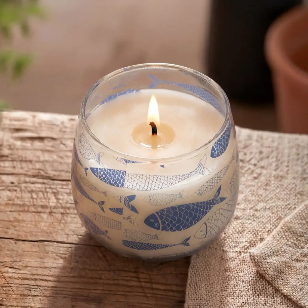 Medium Glass Jar Candles – Seabreeze | www.artisangoods.co.uk 4 Medium Glass Jar Candles – Seabreeze | www.artisangoods.co.uk 4