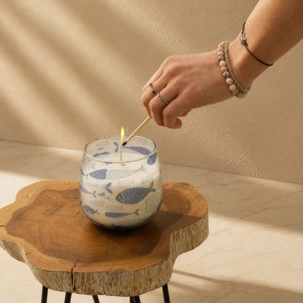 Medium Glass Jar Candles – Seabreeze | www.artisangoods.co.uk 5 Medium Glass Jar Candles – Seabreeze | www.artisangoods.co.uk 5