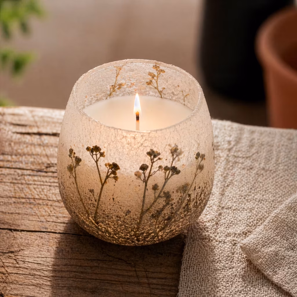 Medium Glass Jar Candles – Wildlight Woods | www.artisangoods.co.uk