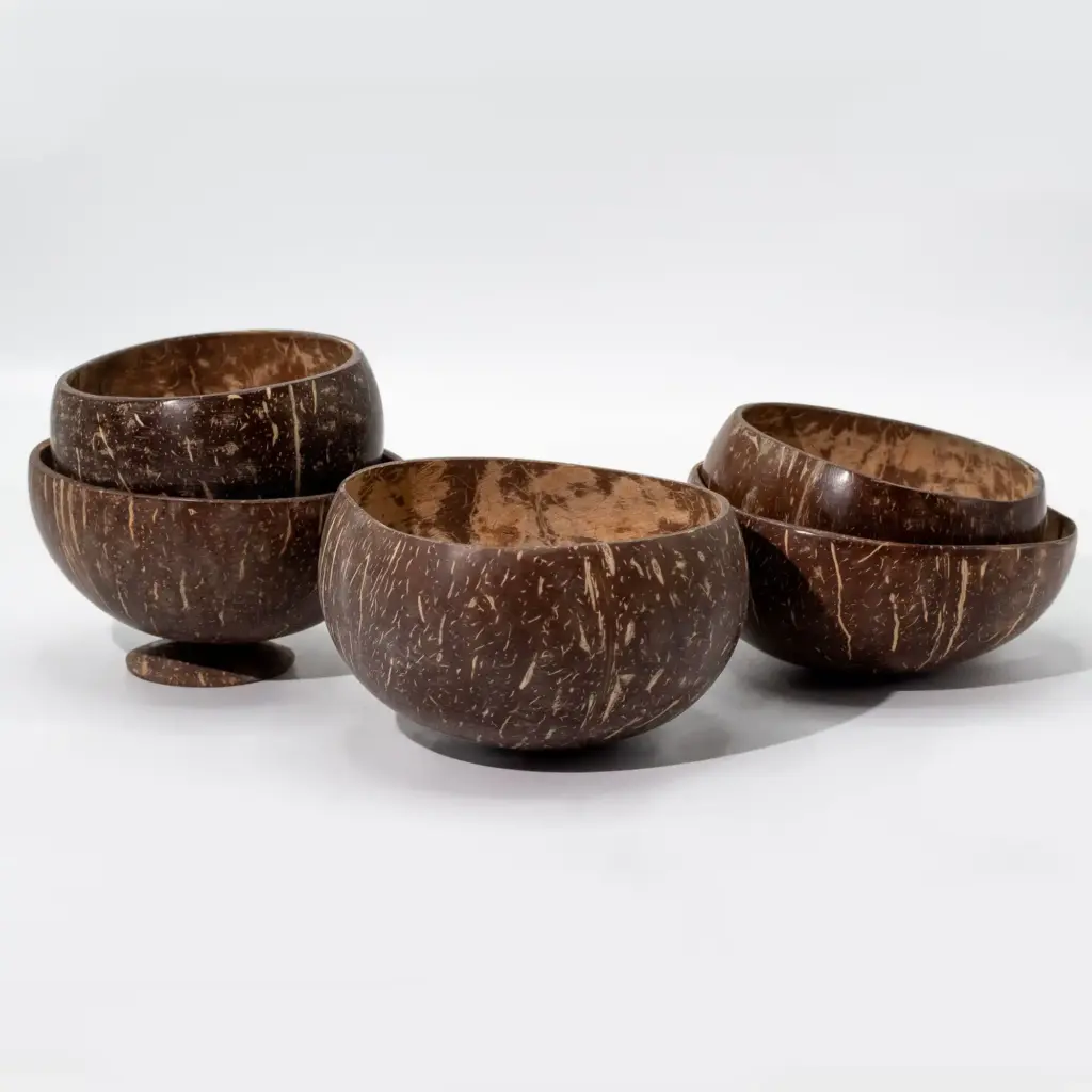 Medium Natural Coconut Bowl | www.artisangoods.co.uk 4