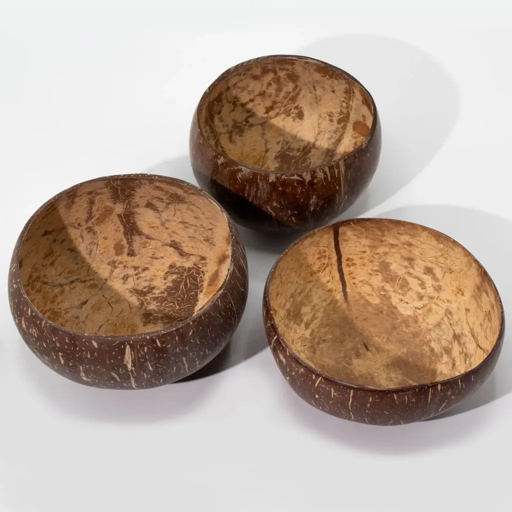Medium Natural Coconut Bowl | www.artisangoods.co.uk 2