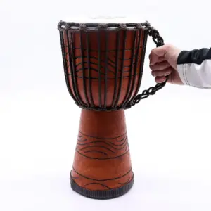Medium Pro Djembe Drum -Freedom Rhythm (high) – 40cm (18cm Diia) | www.artisangoods.co.uk 4