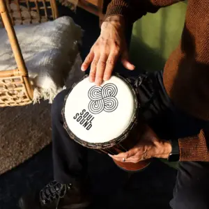 Medium Pro Djembe Drum – Soul Sound (low) – Medium 40cm (18cm Diia) | www.artisangoods.co.uk 5