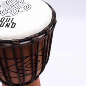 Medium Pro Djembe Drum – Soul Sound (low) – Medium 40cm (18cm Diia) | www.artisangoods.co.uk 2