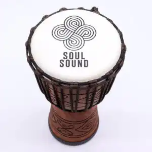 Medium Pro Djembe Drum – Soul Sound (low) – Medium 40cm (18cm Diia) | www.artisangoods.co.uk 1