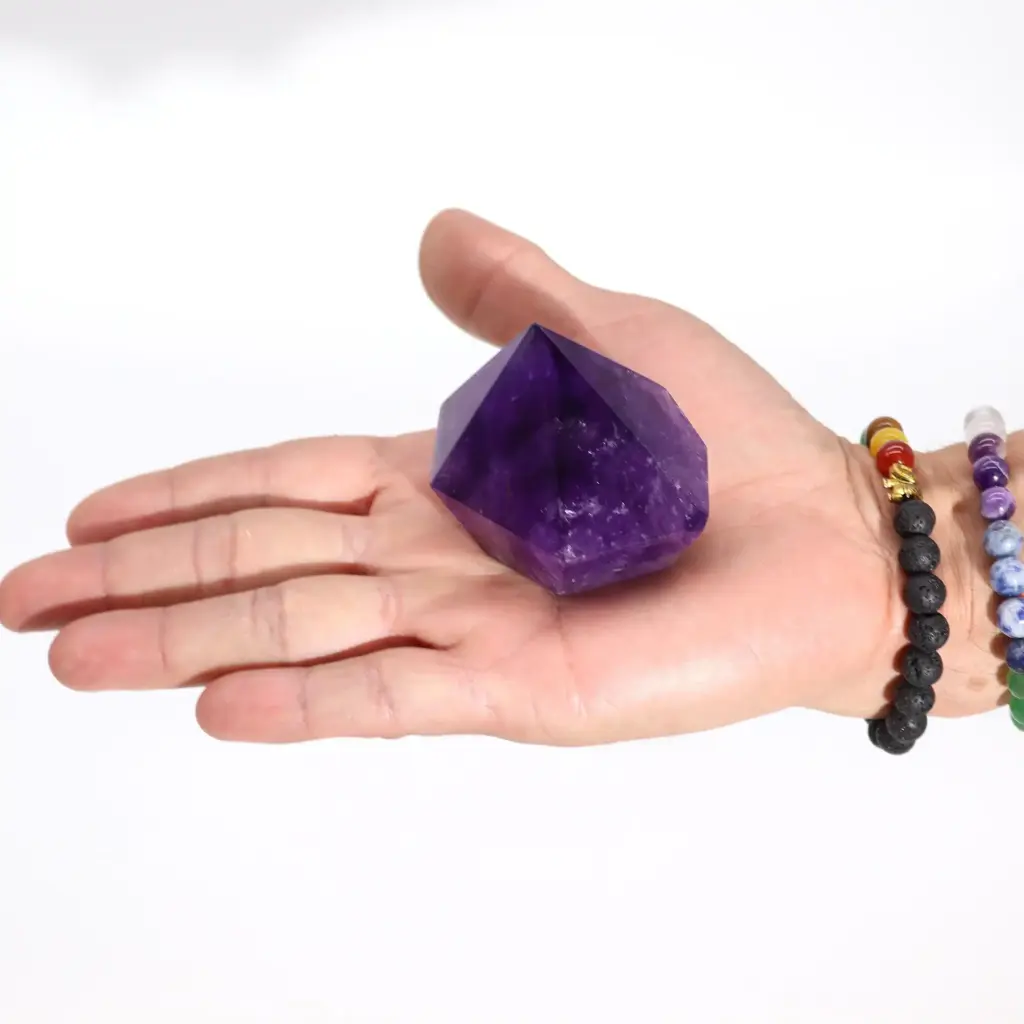 Medium Rich Colour Amethyst Points (approx 5.5-6.5cm) | www.artisangoods.co.uk 2 Medium Rich Colour Amethyst Points (approx 5.5-6.5cm) | www.artisangoods.co.uk 2