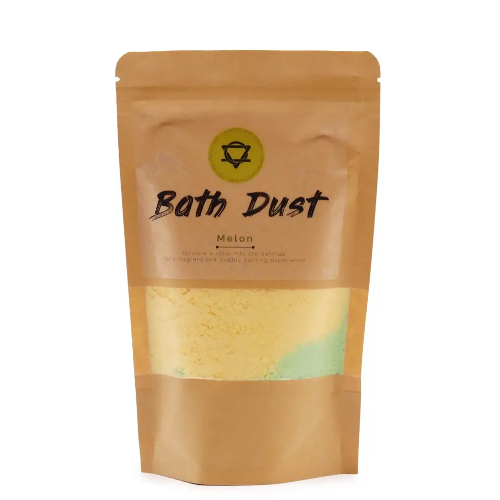Melon Bath Dust 190g | www.artisangoods.co.uk