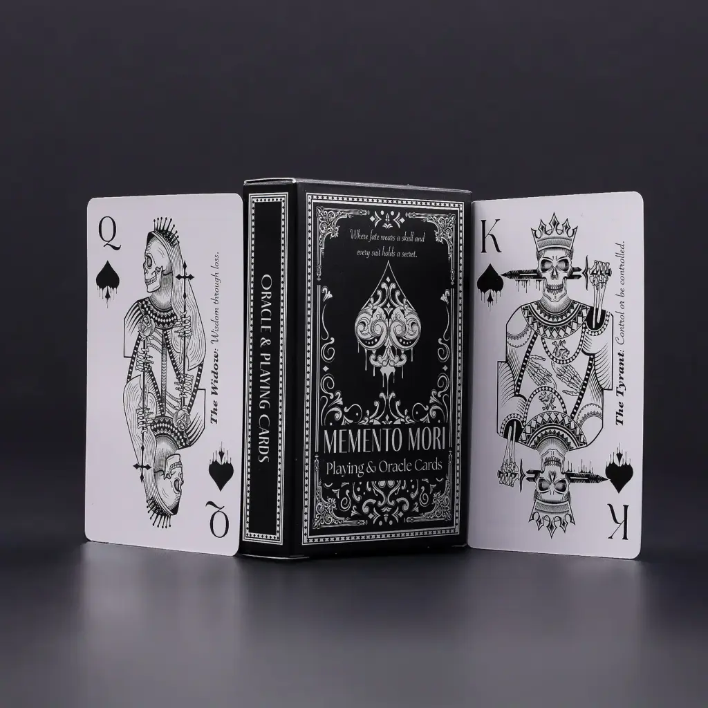 Memento Mori Gothic Playing & Oracle Cards | www.artisangoods.co.uk 4 Memento Mori Gothic Playing & Oracle Cards | www.artisangoods.co.uk 4