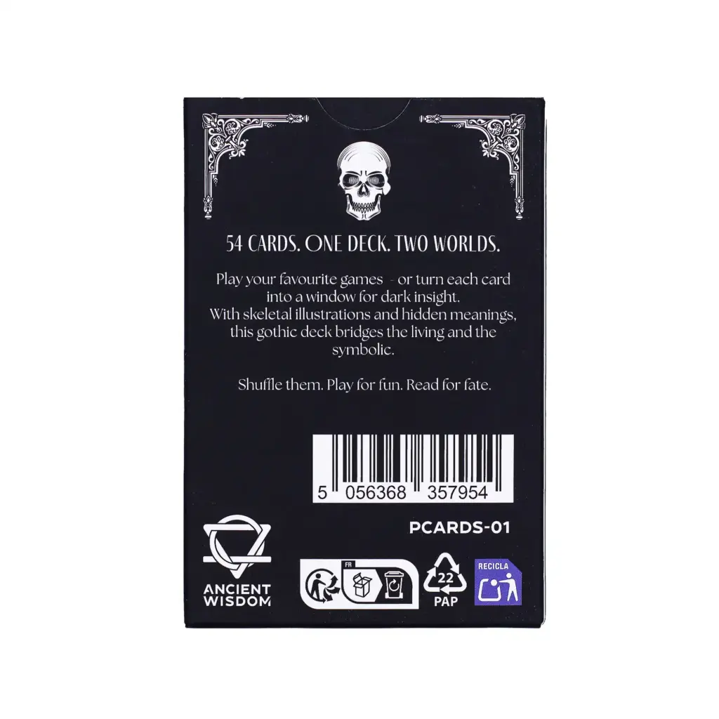 Memento Mori Gothic Playing & Oracle Cards | www.artisangoods.co.uk 3 Memento Mori Gothic Playing & Oracle Cards | www.artisangoods.co.uk 3