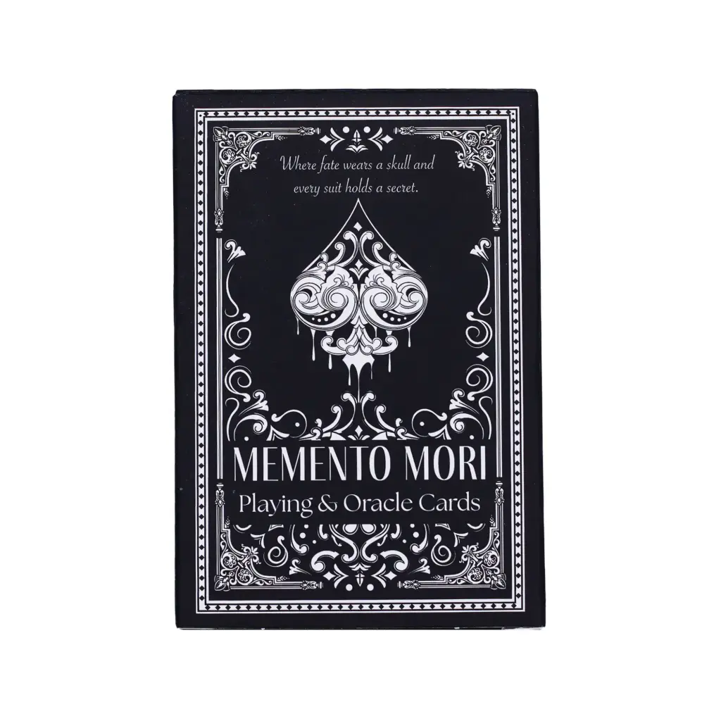 Memento Mori Gothic Playing & Oracle Cards | www.artisangoods.co.uk 2 Memento Mori Gothic Playing & Oracle Cards | www.artisangoods.co.uk 2