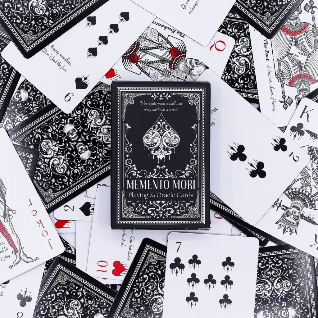 Memento Mori Gothic Playing & Oracle Cards | www.artisangoods.co.uk