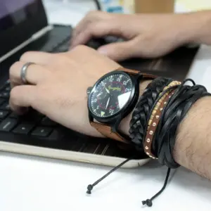 Mens Bracelet Sets – Metal & Leather (asst) | www.artisangoods.co.uk 9