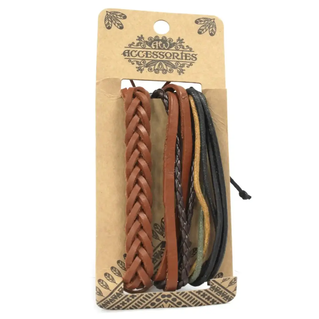 Mens Bracelet Sets – Tanned & Interesting (asst) | www.artisangoods.co.uk 4 Mens Bracelet Sets – Tanned & Interesting (asst) | www.artisangoods.co.uk 4