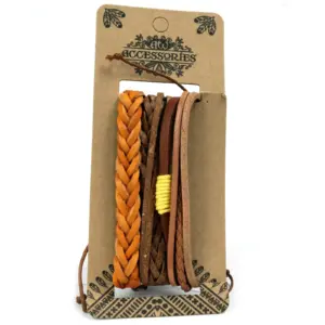 Mens Bracelet Sets – Tanned & Interesting (asst) | www.artisangoods.co.uk 3