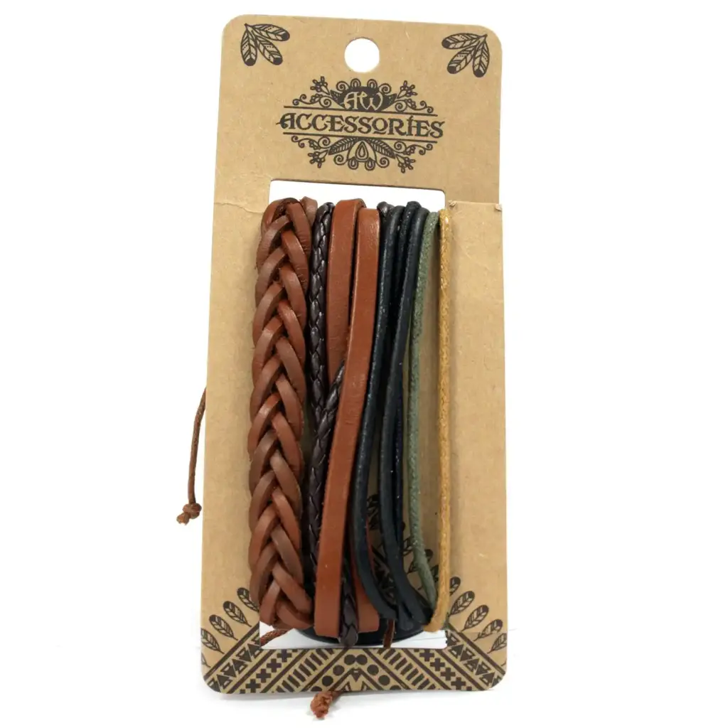 Mens Bracelet Sets – Tanned & Interesting (asst) | www.artisangoods.co.uk 2 Mens Bracelet Sets – Tanned & Interesting (asst) | www.artisangoods.co.uk 2