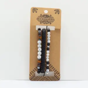Mens Premium Bracelet Sets – City Slicker Blacks (asst) | www.artisangoods.co.uk 5