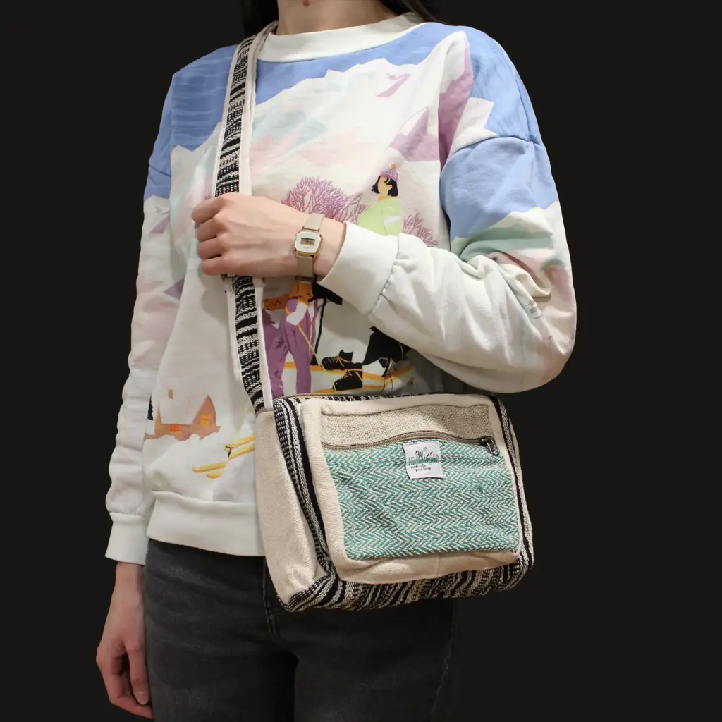 Messenger Bag – Hemp & Cotton | www.artisangoods.co.uk 8 Messenger Bag – Hemp & Cotton | www.artisangoods.co.uk 8