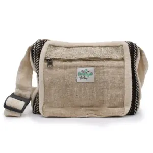Messenger Bag – Hemp & Cotton | www.artisangoods.co.uk 3