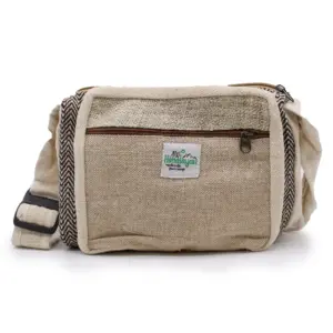 Messenger Bag – Hemp & Cotton | www.artisangoods.co.uk 2