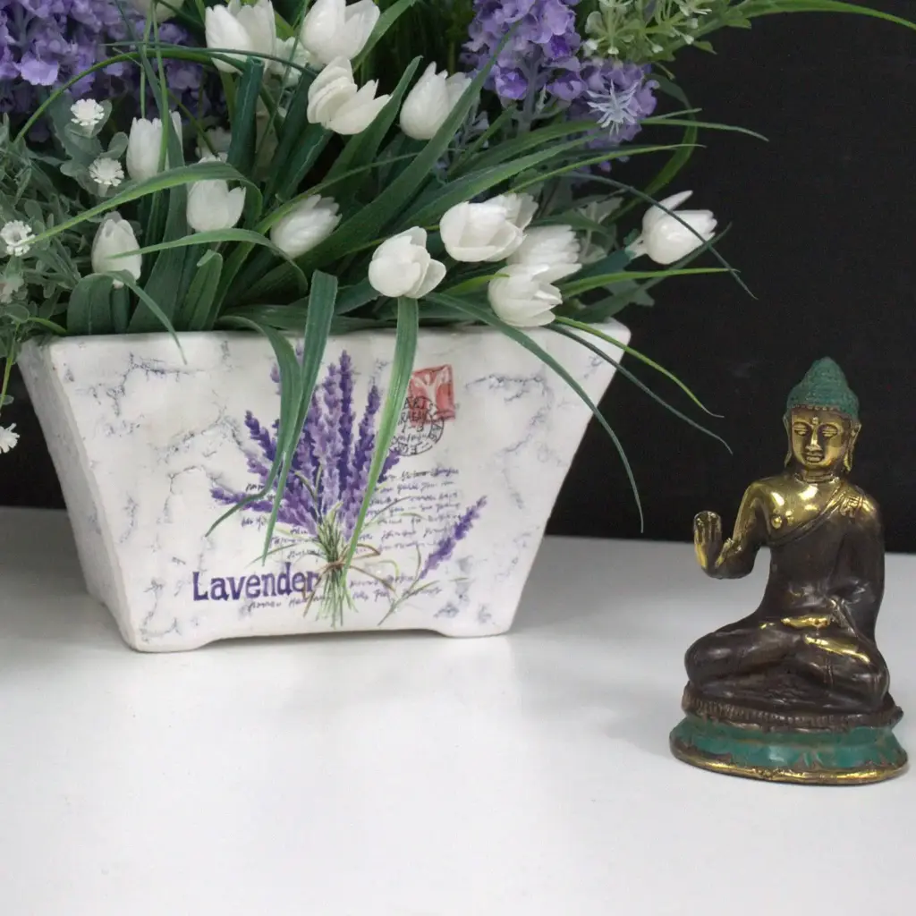 Mini Hand Up Sitting Buddha | www.artisangoods.co.uk 2
