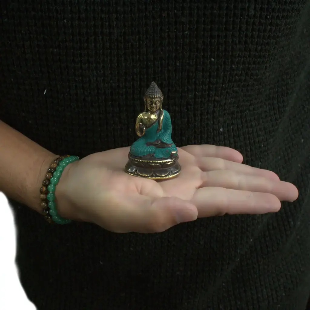 Mini Hand Up Sitting Buddha | www.artisangoods.co.uk