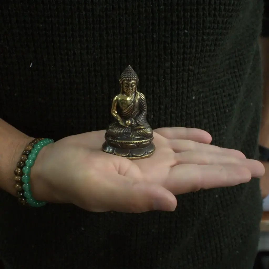 Mini Meditating Sitting Buddha | www.artisangoods.co.uk 2