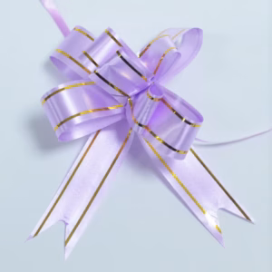 Mini Pull Bows – Lavender (packs of 10) | www.artisangoods.co.uk 2