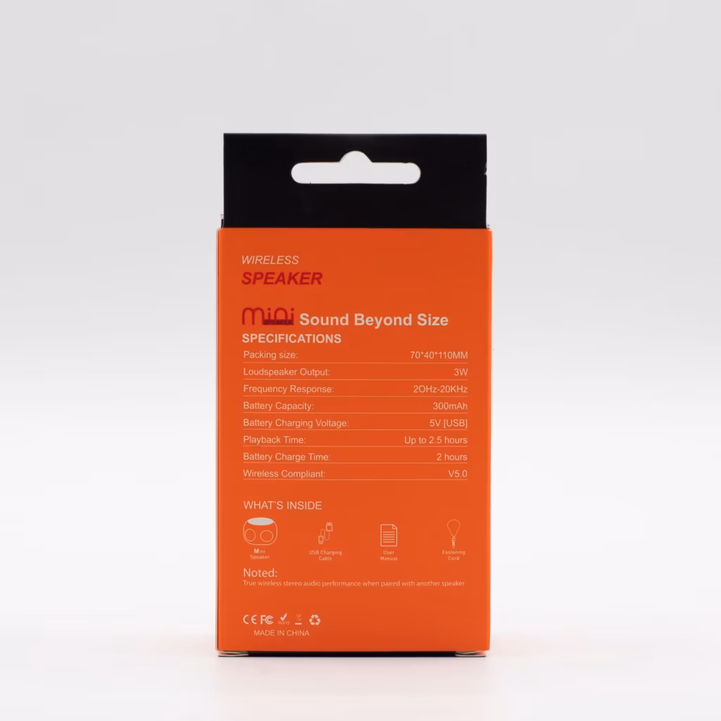Mini Speaker – Beyond Size | www.artisangoods.co.uk 4
