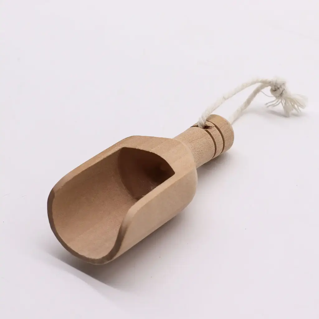 Mini Wooden Scoops | www.artisangoods.co.uk 2