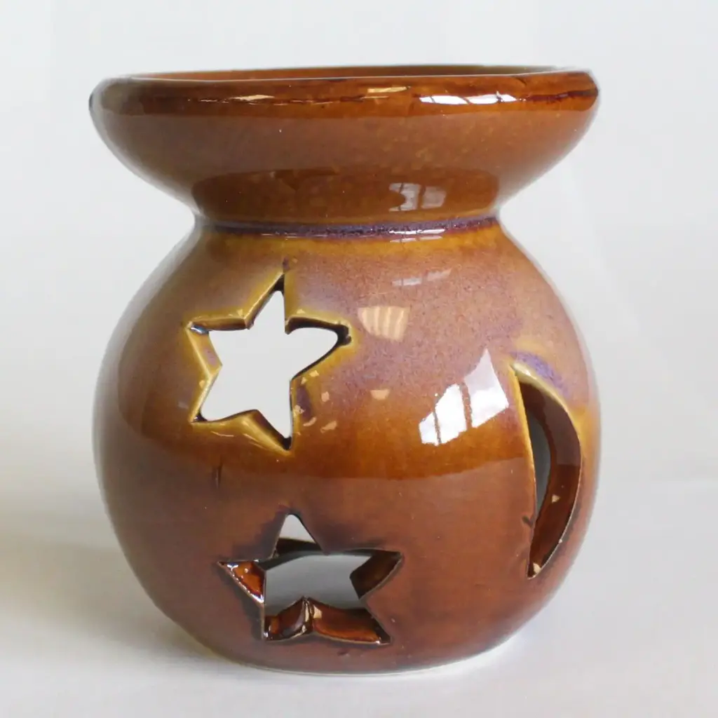 Moon & Star Oil Burners | www.artisangoods.co.uk