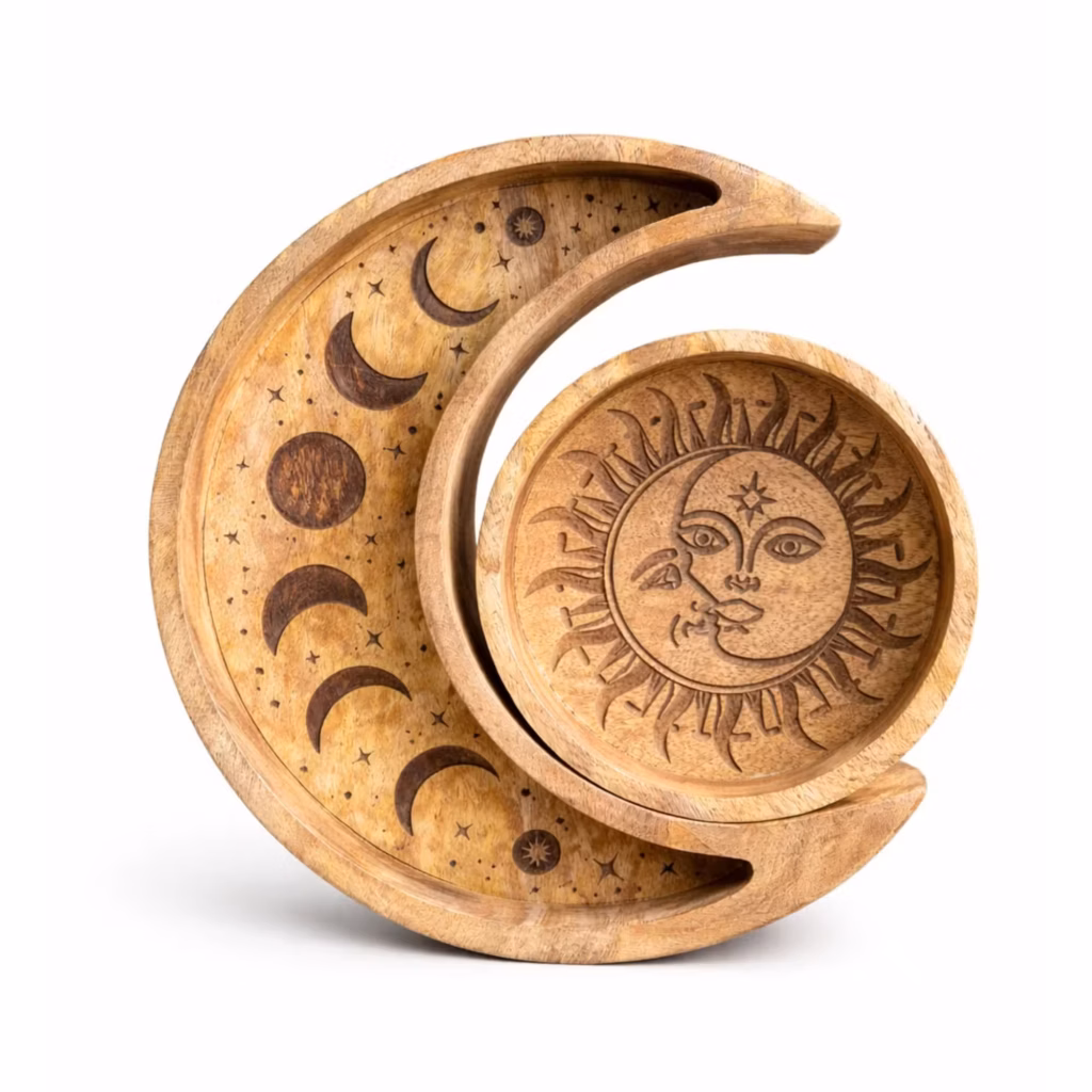 Moon Shaped Round Tray S/2 | www.artisangoods.co.uk 5 Moon Shaped Round Tray S/2 | www.artisangoods.co.uk 5