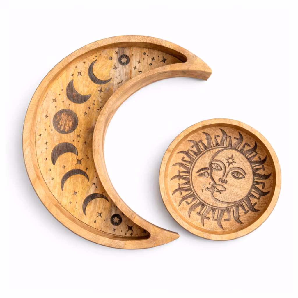 Moon Shaped Round Tray S/2 | www.artisangoods.co.uk 3 Moon Shaped Round Tray S/2 | www.artisangoods.co.uk 3